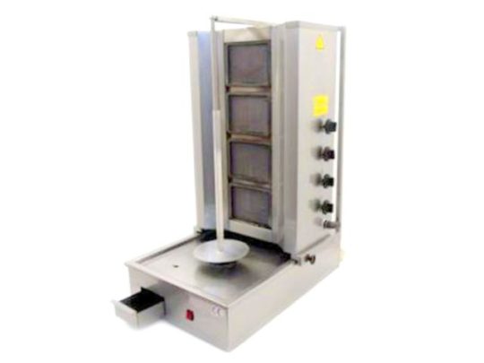 Doner Kebab Machine Burner Front Angle
