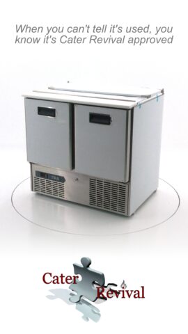 Foster XRS2H 2-Door Preperation Saladette Counter